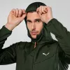 Casaco de fleece com capuz Salewa Puez Altavia PL HD homem - verde-escuro, tamanho M
