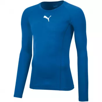T-shirt de manga comprida Puma Liga Baselayer Tee LS homem Peacoat tamanho L