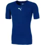 T-shirt de manga curta Puma LIGA Baselayer para homem Peacoat Blue XL