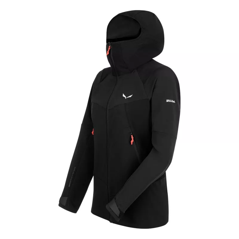 Salewa Sella DST casaco softshell para mulher Black Out L