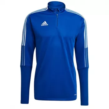 Casaco de treino adidas Tiro 21 para homem Team Navy Blue/Branco Tamanho S