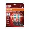 Lâmpada halógena OSRAM Night Breaker Laser HB3 12V 60W P20d, embalagem dupla, até 150% mais brilhante, feixe de luz 150m mais longo, luz 20% mais branca