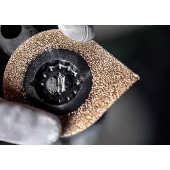 Lâmina de serra segmentada Bosch Expert Carbide-RIFF Starlock 85 mm RT3 grossa para remover argamassa de juntas