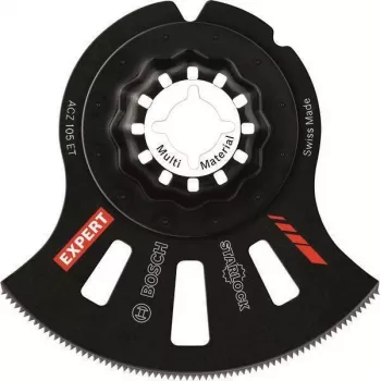 Lâmina de serra segmentada Bosch Expert ACZ 85 RT3 Carbide RIFF para multitools Starlock, 85 mm, 1 unid.