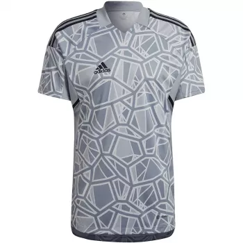 Camisola de guarda-redes de manga curta ADIDAS Condivo 22 para homem Cinzento Vier