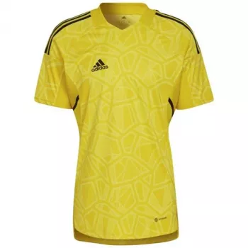 Camisola de guarda-redes de manga curta adidas Condivo 22 homem Solar Yellow HF0138