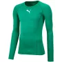 Camisola de manga comprida Puma Liga Baselayer Tee LS homem verde-floresta tamanho M