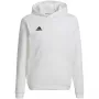 Sweatshirt com capuz adidas Entrada 22 branco HG6303 140 cm