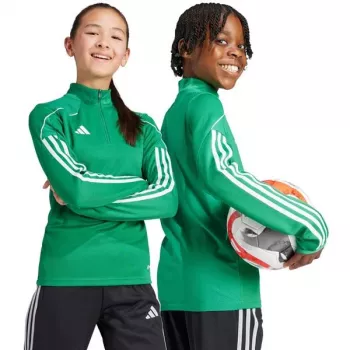 Top de treino adidas Tiro 23 League para criança verde 176cm