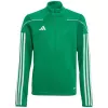 Top de treino adidas Tiro 23 League para criança verde 176cm