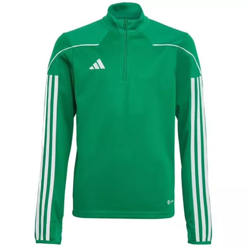 Top de treino adidas Tiro 23 League para criança verde 176cm