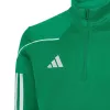 Top de treino adidas Tiro 23 League para criança verde 176cm