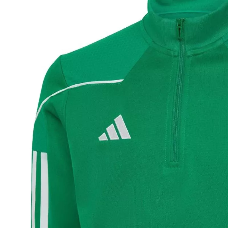 Top de treino adidas Tiro 23 League para criança verde 176cm