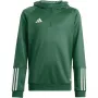 Hoodie adidas Tiro 23 Competition verde criança 140cm