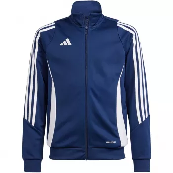 Sweatshirt de treino adidas Tiro 24 para criança, azul-marinho, tamanho 140 cm