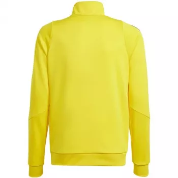 Sweatshirt de treino adidas Tiro 24 para criança amarelo IR9507 140cm