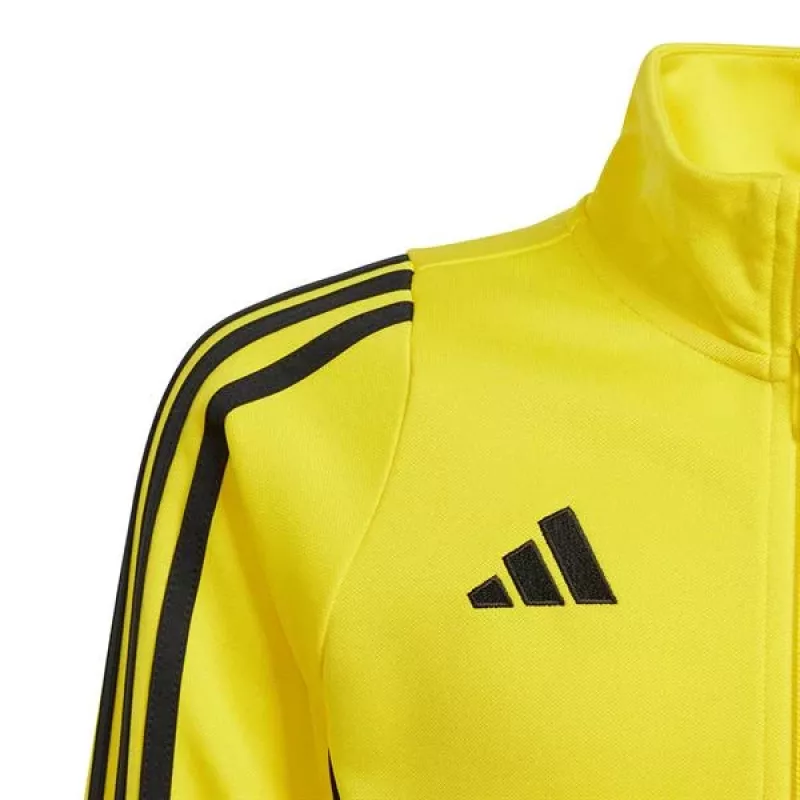 Sweatshirt de treino adidas Tiro 24 para criança amarelo IR9507 140cm