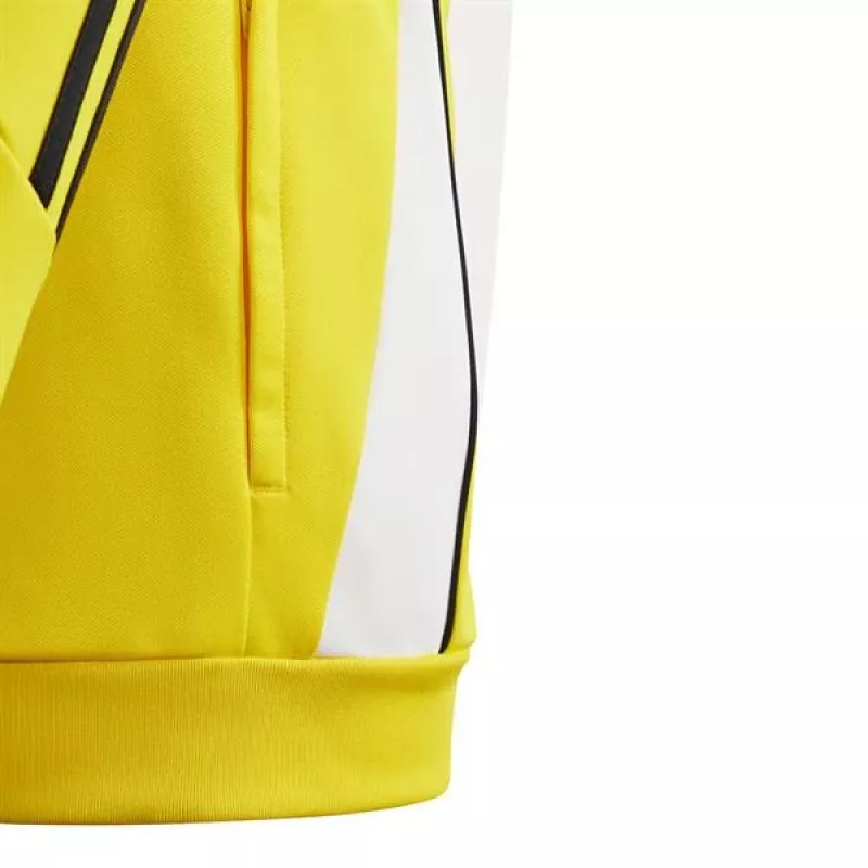 Sweatshirt de treino adidas Tiro 24 para criança amarelo IR9507 140cm