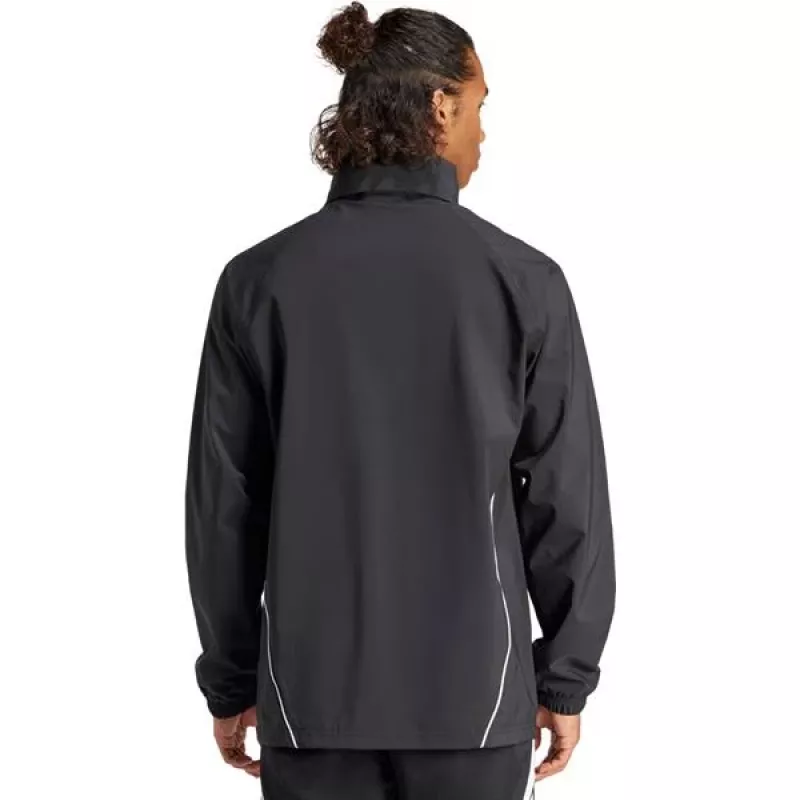 Casaco de futebol adidas Tiro 24 Rain homem preto branco IJ7390 M