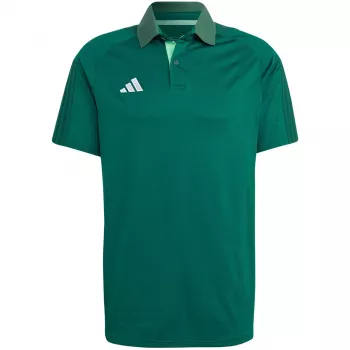 T-shirt polo adidas Tiro 23 Competition homem Team Green HU1345 S