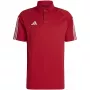 T-shirt polo adidas Tiro 23 Competition vermelho HI3049 M homem