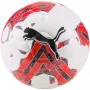 Bola de futebol PUMA Orbita 5 Hybrid branco-vermelho tamanho 4