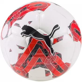 Bola de futebol PUMA Orbita 5 Hybrid branco e vermelho 83783 02 5