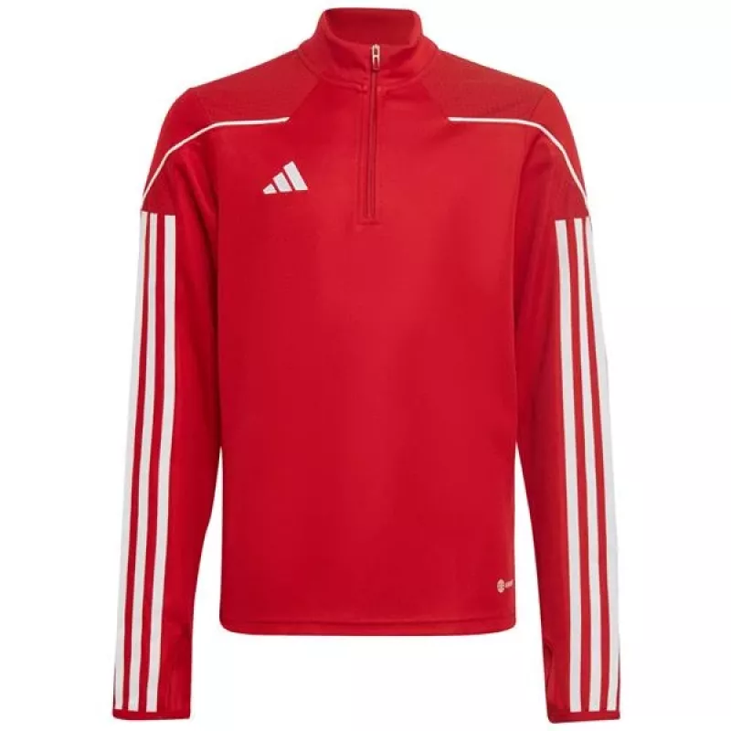 Top de treino adidas Tiro 23 League para criança vermelho HS3489 tamanho 128 cm