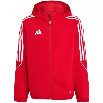 Casaco corta-vento adidas Tiro 23 League vermelho IA1624 152cm