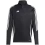 Top de treino adidas Tiro 24 preto sweatshirt IJ9963 XL