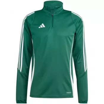 Top de treino adidas Tiro 24 homem sweatshirt verde-branco IS1040 2XL