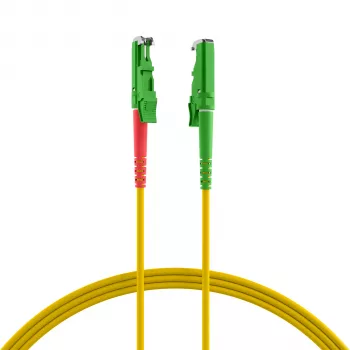 EFB Elektronik Jumper Duplex E2000/APC-E2000/APC 9/125µm OS2 LSZH Amarelo 3,0mm 40m
