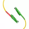 EFB Elektronik Jumper Duplex E2000/APC-E2000/APC 9/125µm OS2 LSZH Amarelo 3,0mm 40m