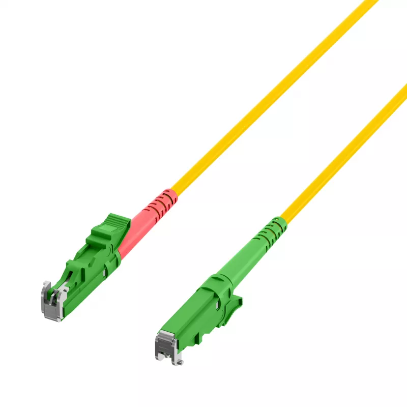 EFB Elektronik Jumper Duplex E2000/APC-E2000/APC 9/125µm OS2 LSZH Amarelo 3,0mm 40m