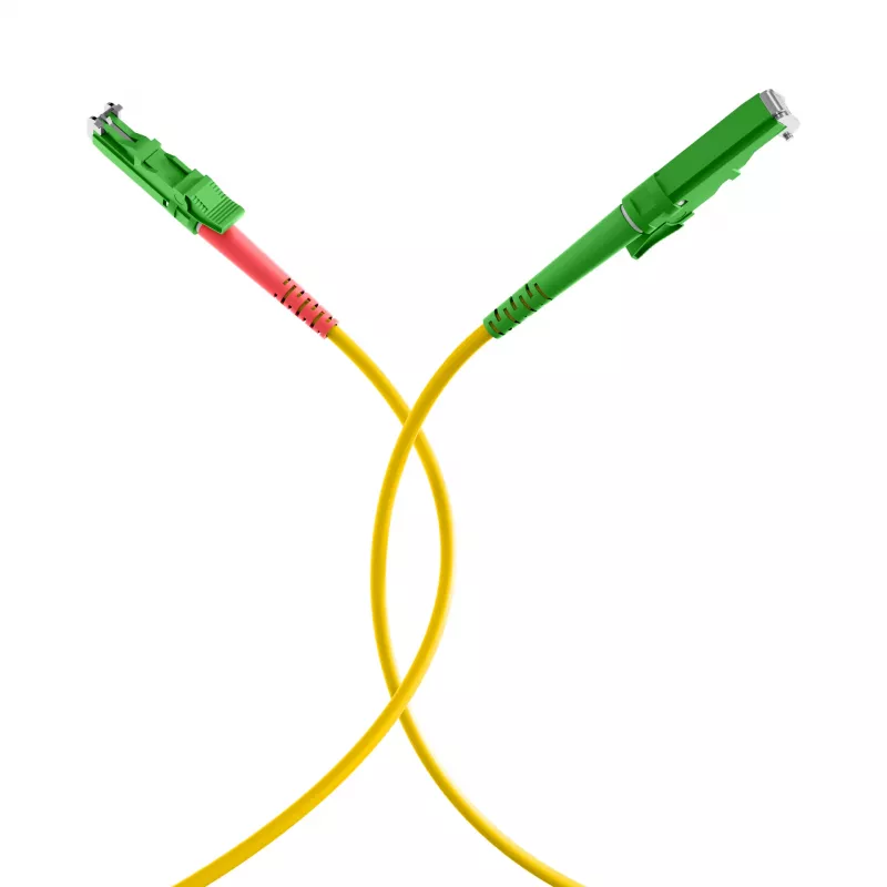 EFB Elektronik Jumper Duplex E2000/APC-E2000/APC 9/125µm OS2 LSZH Amarelo 3,0mm 40m