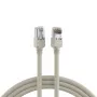 EFB Elektronik K8452.50 Cabo de Patch RJ45 Cat.5e F/UTP LSZH, Draka UC300 TM11, 4x2 x AWG26/7, contactos dourados, 50 m, cinzento
