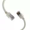 EFB Elektronik K8452.50 Cabo de Patch RJ45 Cat.5e F/UTP LSZH, Draka UC300 TM11, 4x2 x AWG26/7, contactos dourados, 50 m, cinzento