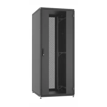 EFB PRO 33U 800x800mm Armário de Servidor RAL9005 com Portas Frontal e Traseira Perfuradas