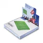 HAMA Tapete de Rato de Futebol Verde/Branco 220x180mm antiderrapante superfície têxtil base de borracha