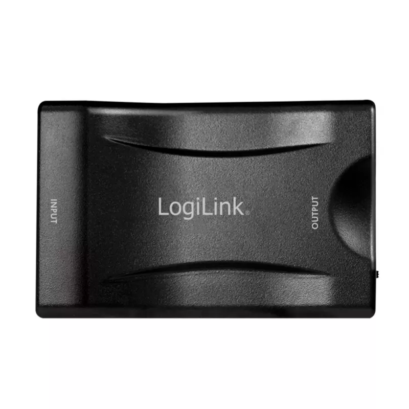 LogiLink CV0160 Adaptador Conversor SCART para HDMI, 1080p, Preto