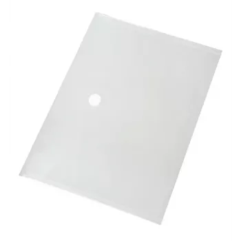 Eichner Capas de Documentos DIN A4 Horizontal Transparentes Lisas, Pack de 5
