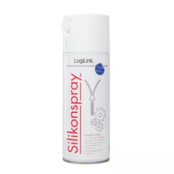 LOGILINK Spray de Silicone, 0,4 l