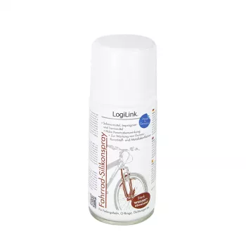 LogiLink Spray de Silicone para Bicicletas, com Solvente, 150 ml