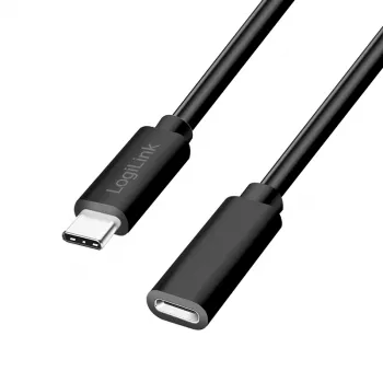 LogiLink CU0212 cabo de extensão USB-C 3m, preto
