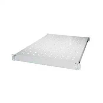 LogiLink Prateleira de Rack Ajustável 19 polegadas para Racks de 800 mm de profundidade, cinzento claro