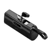 LogiLink Power Bank Portátil, LiPo, 4500 mAh, Ficha USB-C Integrada, preto