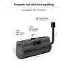 LogiLink Power Bank Portátil, LiPo, 4500 mAh, Ficha USB-C Integrada, preto
