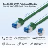 LogiLink Cabo de Rede SlimLine Cat.6A S/FTP LSZH, Verde, 15 m