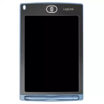 LogiLink Tablet de escrita LCD 8.5, monocromático, com 2 ímanes, azul