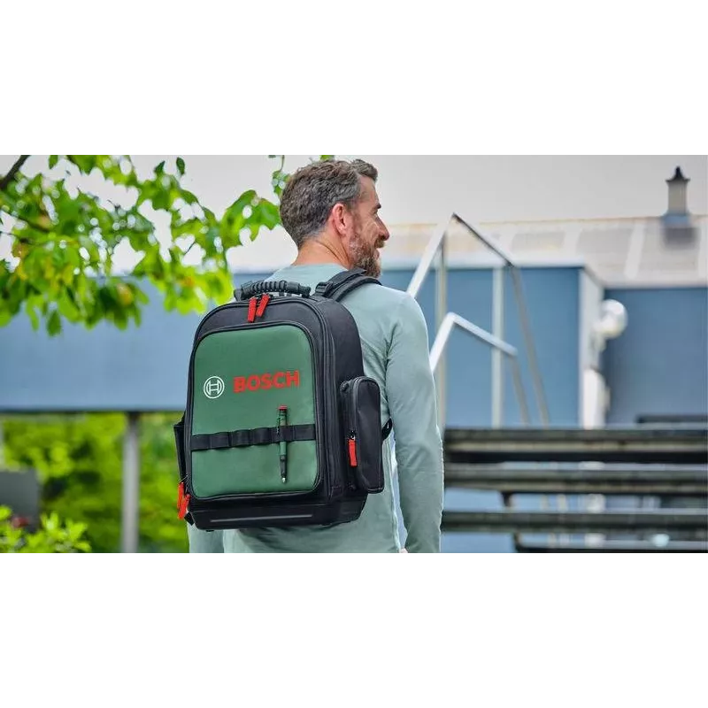 Bosch Power Tools Conjunto de Mochila com Ferramentas de 60 Peças (Preto/Verde)